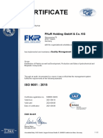 FKuR ISO 9001 Certificate