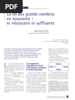 la loi des grand nombre
