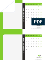 Desk_Calendar_2022_Monday_Green