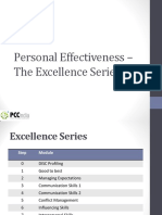 Personal Effectiveness - The Excellence Series