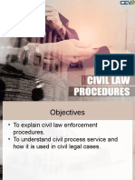 Civil Law Procedures