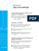 Check List Calouro