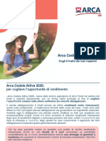 Arca Cedola Attiva 2026 - Pres - Comm (Aggiornamento Al 13 Giu 2022)