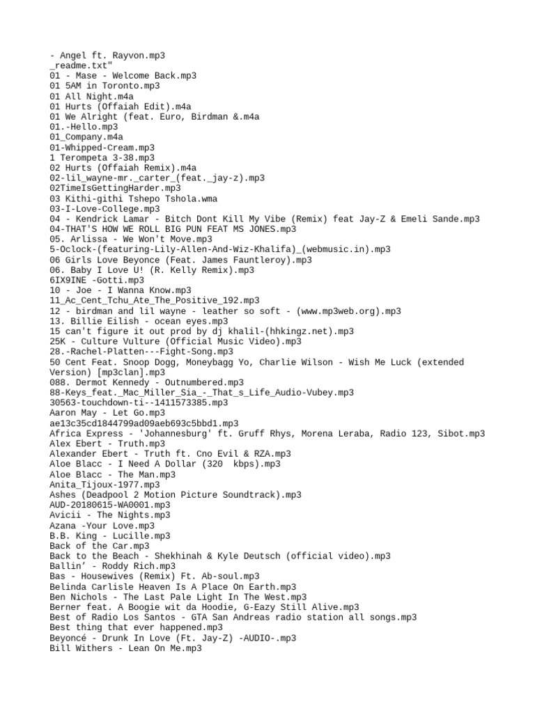 Music Downloads and MP3 Collection | PDF | American Musicians | Musical ...