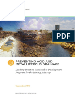 LPSDP Preventing Acid and Metalliferous Drainage Handbook English