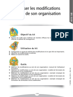 Maîtriser les modifications au sein de son organisation 