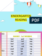 Kindergrader Reading