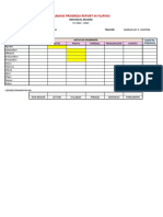 One-Confidence Individual Reading Progress Report