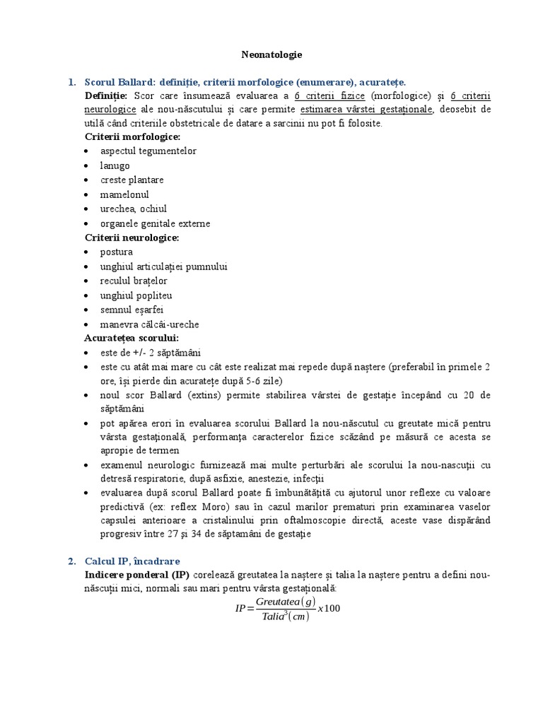 Neonat 2 | PDF
