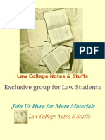 Law College Notes Group