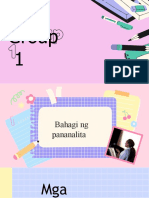 KABANATA 2 - Bahagi NG Pananalita 1