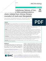 Ahmmed - Genomic and Evolutionary Features of Two AHPND Positive Vibrio Parahaemolyticus Strains Isolated From Shrimp (Penaeus Monodon) of South-West Bangladesh - 2019