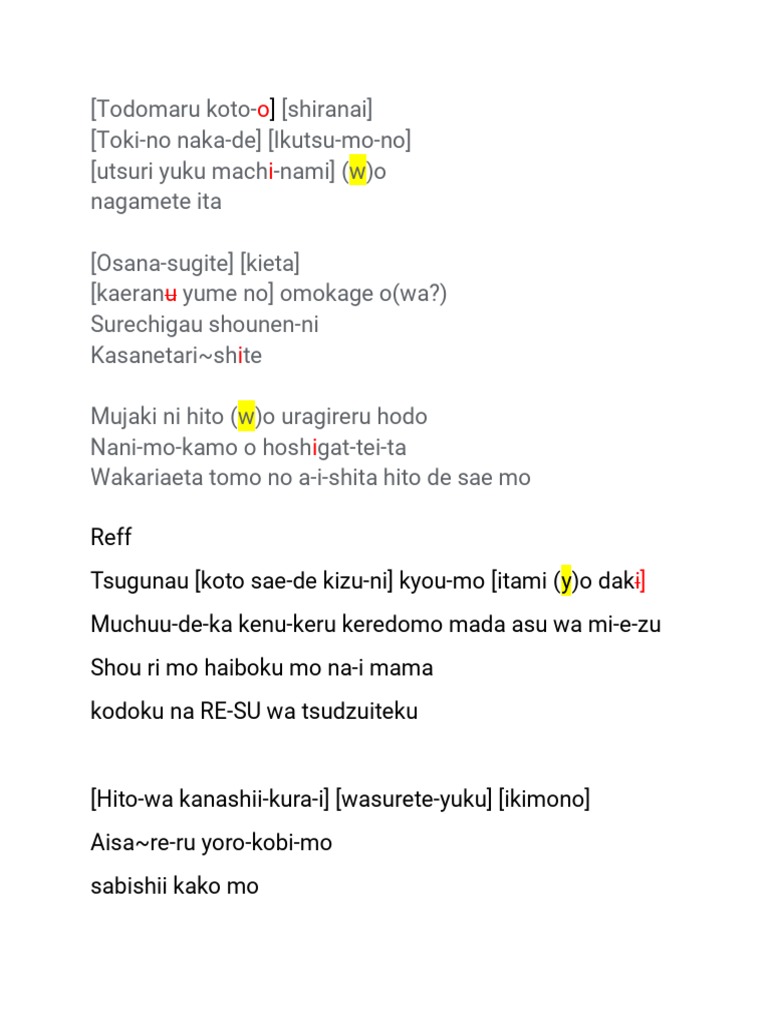 Tomorrow Never Knows PDF