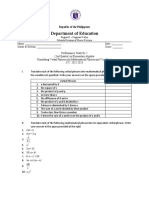 Performance Task q2 EA