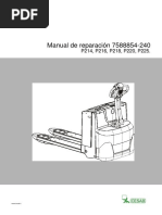 Manual de Reparación 7588854-240: P214, P216, P218, P220, P225