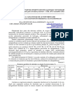 Dinamica Capacităţii de Autopurificare A Apelor Lacului Dănceni În Prezenţa Glutationului