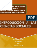 Introd A Las Ciencias Sociales - 2022-1 - Adamus Biaani