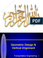 1-Geometric Design Vertical Alignment