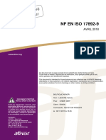 NF en Iso 17892-9 Avril 2018 - Essais en Compression A Lappareil Triaxial Consolides Sur Sols Satures