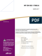 NF en Iso 17892-6 Mars 2017 - Reconnaissance Et Essais Geotechniques - Partie 6 Essai de Penetration de Cone