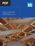 Wood Construction - Tool Programme For The Professional Processing of Solid Wood