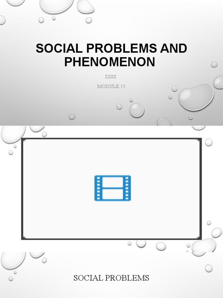 Social Problems and Phenomenon PDF Deviance (Sociology) Crimes