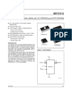 Datasheet Eprom ST 27C512