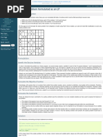 A Sudoku Problem Formulated As An LP - PuLP v1.4.6 Documentation