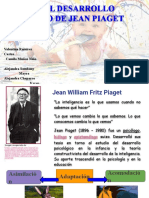 Teoría Del Desarrollo Cognitivo de Jean Piaget.