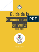 Guide du PASS (réalisé par le Tutorat Santé Besançon)