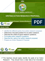 Preparing Action Research Proposal