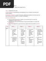 Learning Plan For TTL2