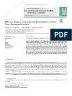 Efficiency Dynamics Across Segmented Bitcoin Markets, Evidence From Decomposition Energy