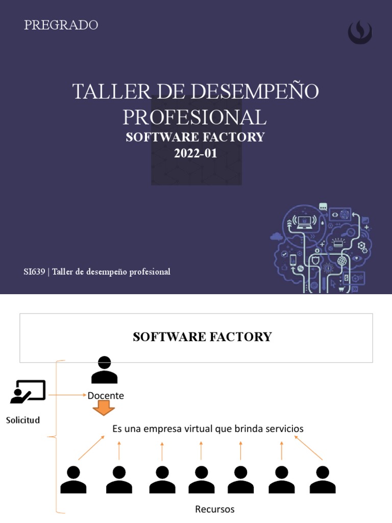 Presentacion Software Factory - TDP 202201 | PDF