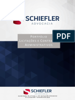 Portf Lio - Schiefler Advocacia - Unidade de Direito Administrativo - Licita Es e Contratos Administrativos