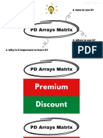 PD Arrays Matrix