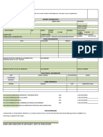 EXCEL Personal Data Sheet 2