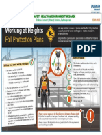 D (SHE) M - 1099 - 13.09.2022 - Working at Height - Fall Protection Plans
