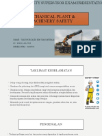 Mechanical Plant & Machinery Safety