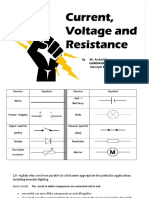 Current, Voltage & Resistance in CKT