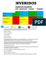 Horario Volanteo - 050958