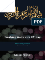 Purifying Water With UV Rays