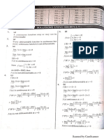 Differentiation Solution