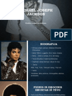 Muzikos Pojekt. Muzikos Atlikėjo Pristatymas - Michael Jackson