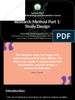 Study Design Lecture 8 - 28102022