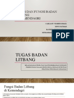 Tugas Dan Fungsi Badan Litbangda Di Kemendagri