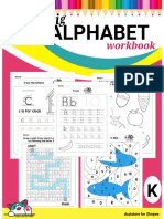 Alphabet A-Z Large Worksheet Complete