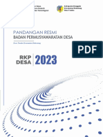 Pandangan Resmi BPD RKP Desa 2023