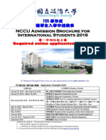 2016 NCCU Admission Brochure