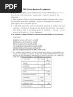 FRSA Practice Questions For Assignment